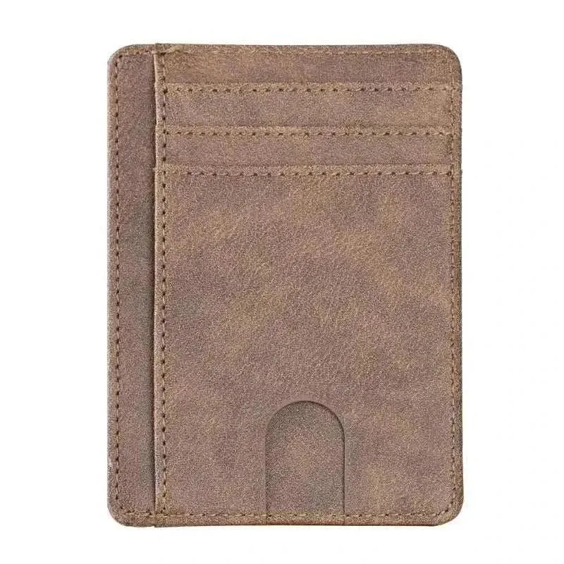 RFID Blocking Leather Wallet | Compact & Stylish Accessory - MCW001