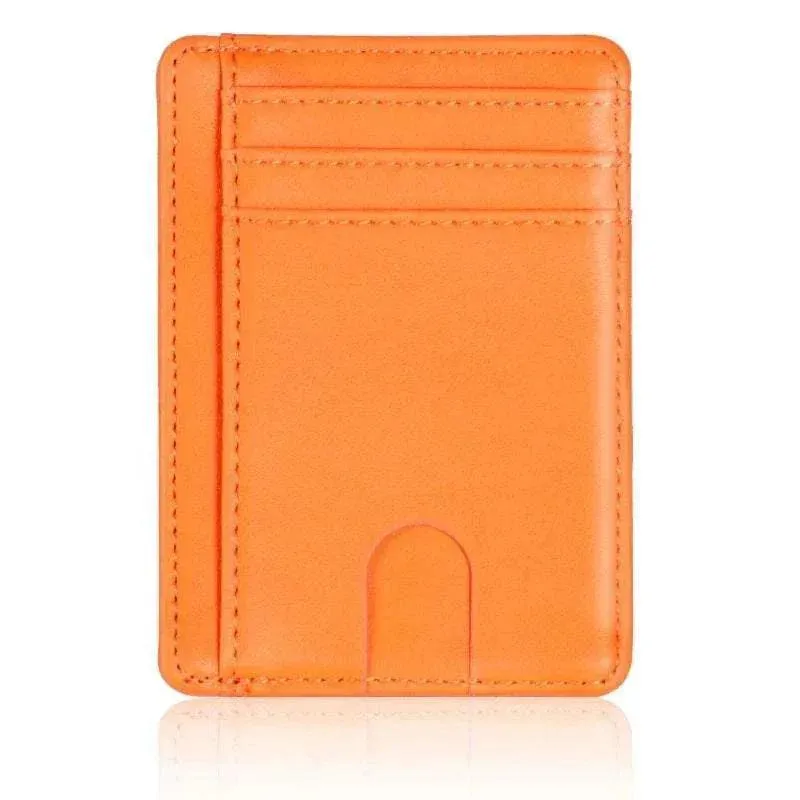 RFID Blocking Leather Wallet | Compact & Stylish Accessory - MCW001