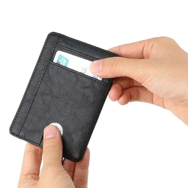 RFID Blocking Leather Wallet | Compact & Stylish Accessory - MCW001