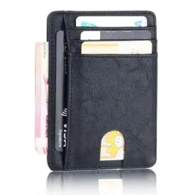 RFID Blocking Leather Wallet | Compact & Stylish Accessory - MCW001