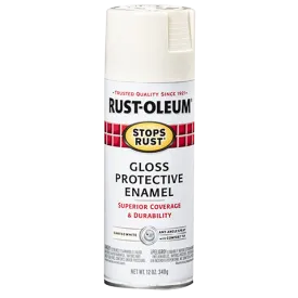Rust-Oleum® Protective Enamel Spray Paint Gloss Canvas White