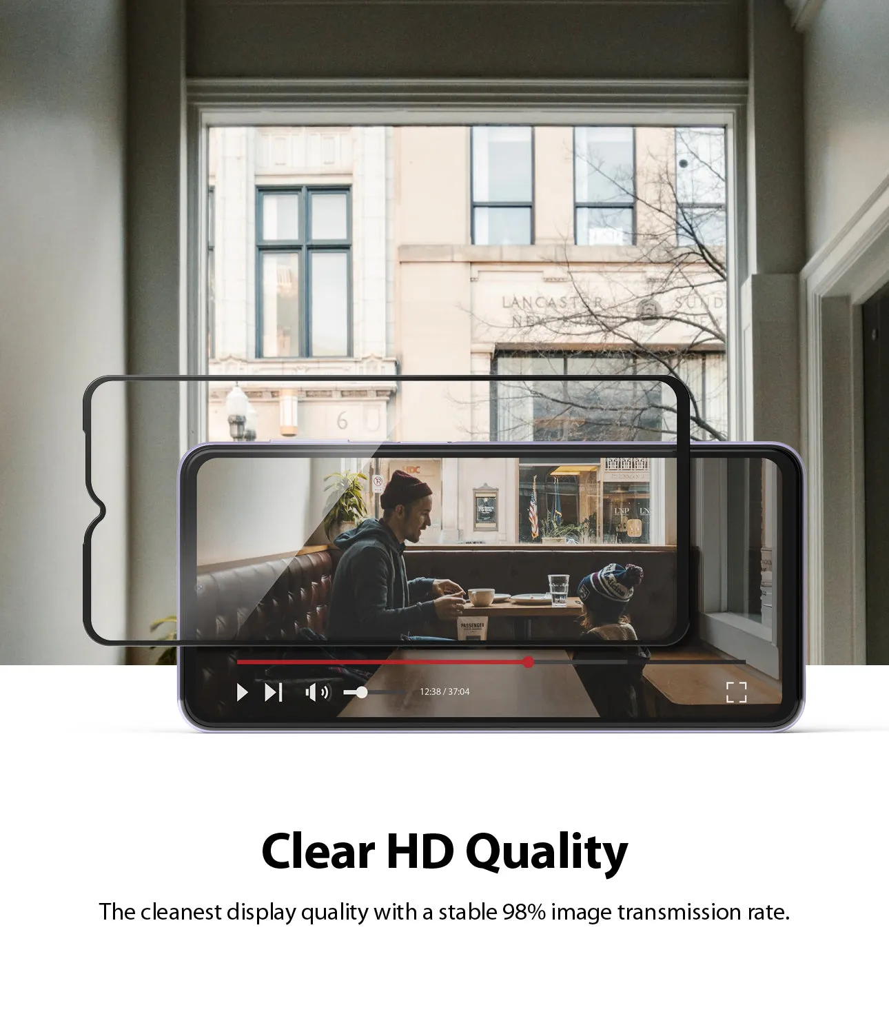 Samsung Galaxy A32 4G Screen Protector| Invisible Defender Full Coverage| Black