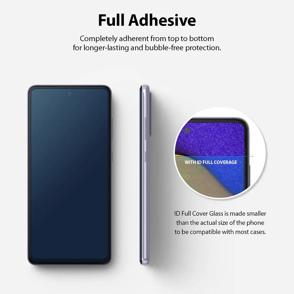 Samsung Galaxy A52 4G Screen Protector| Invisible Defender Full Coverage| Black