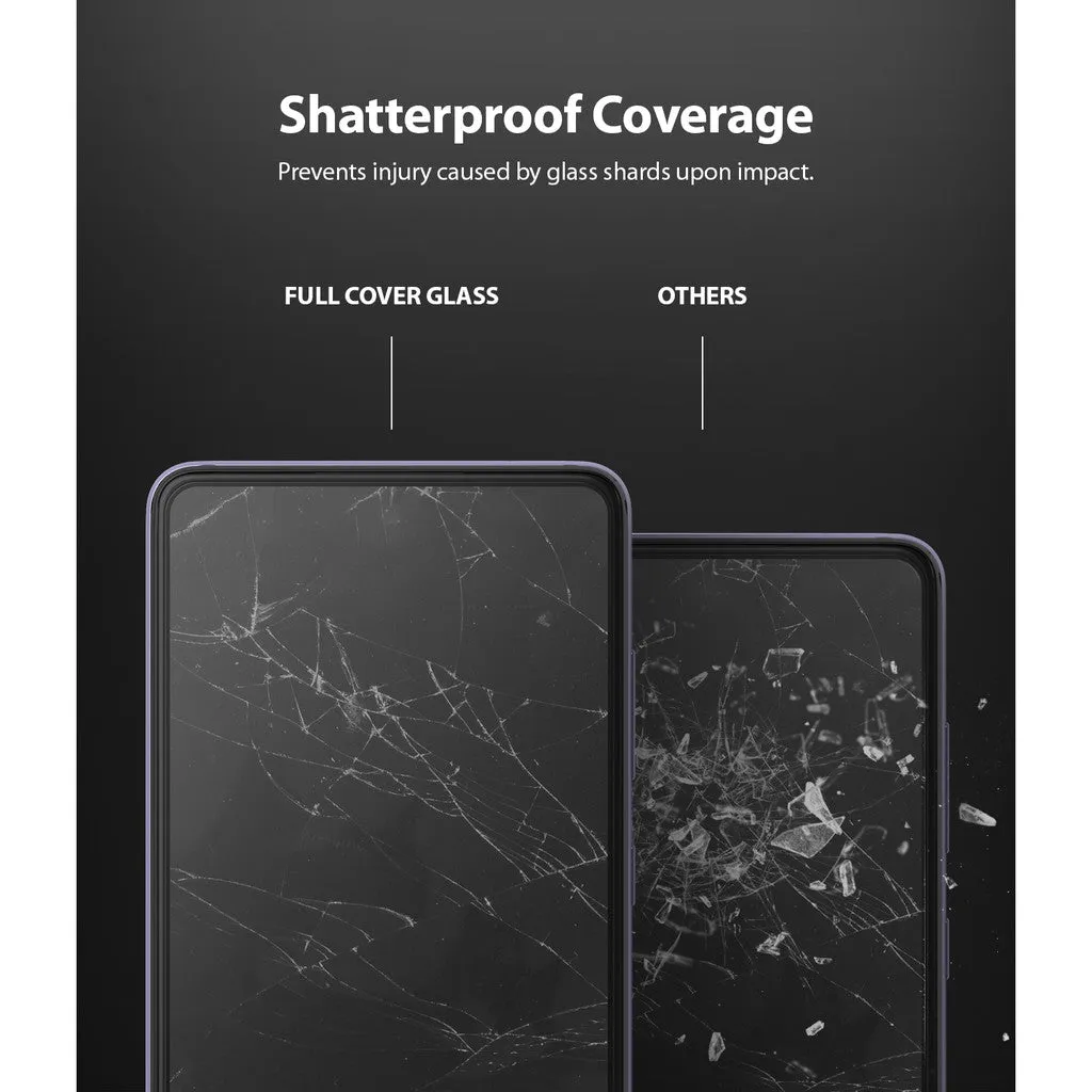 Samsung Galaxy A72 4G Screen Protector| Invisible Defender Full Coverage| Black