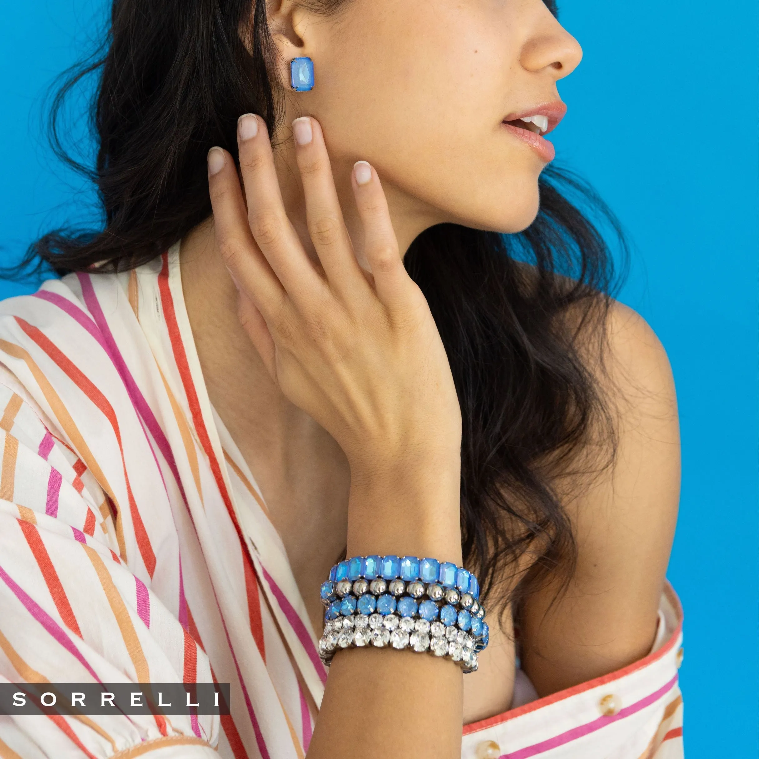 Single Crystal Stretch Bracelet - 4BFJ21PDOCD