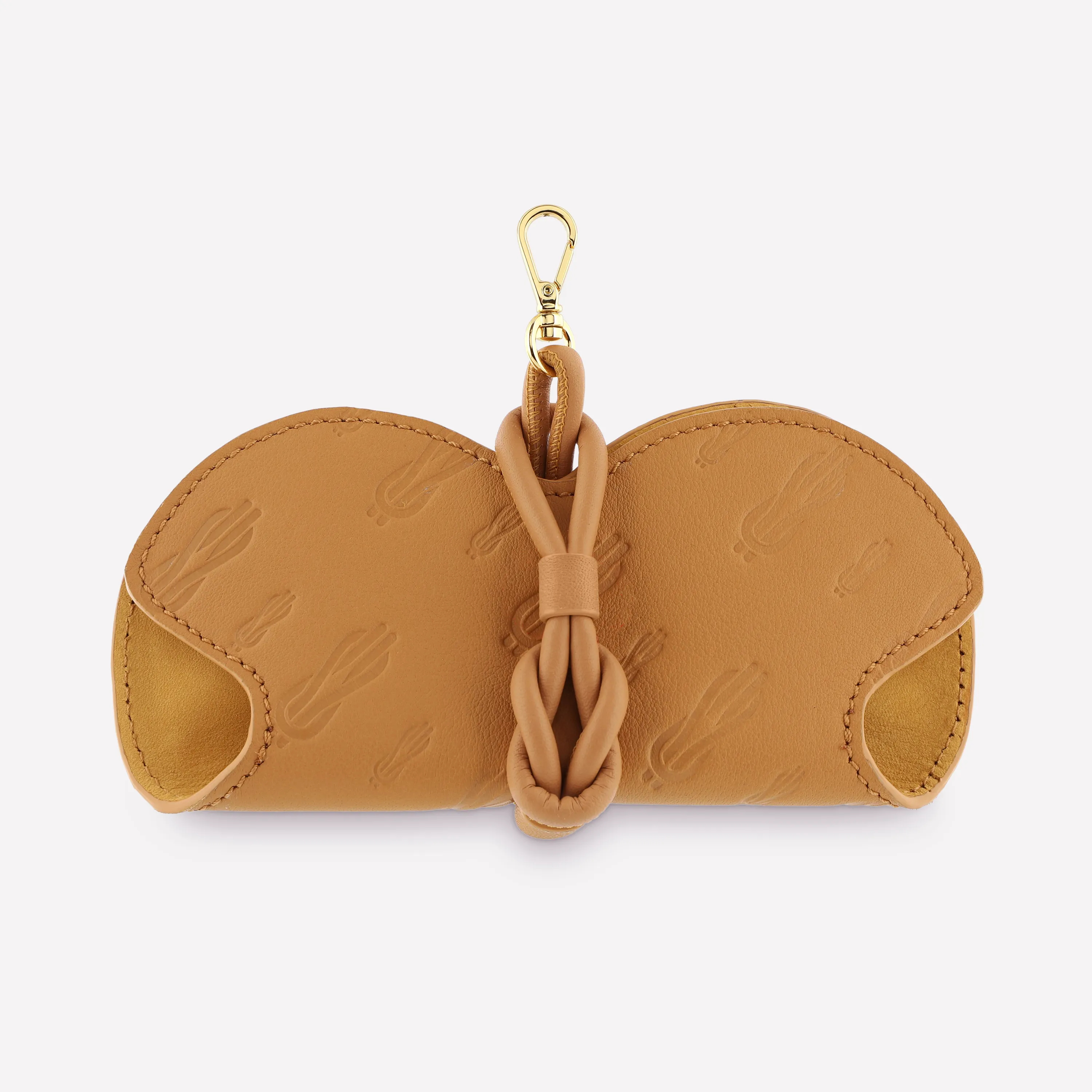 Sunglasses Cover Kate Leather Biscuit