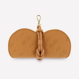 Sunglasses Cover Kate Leather Biscuit