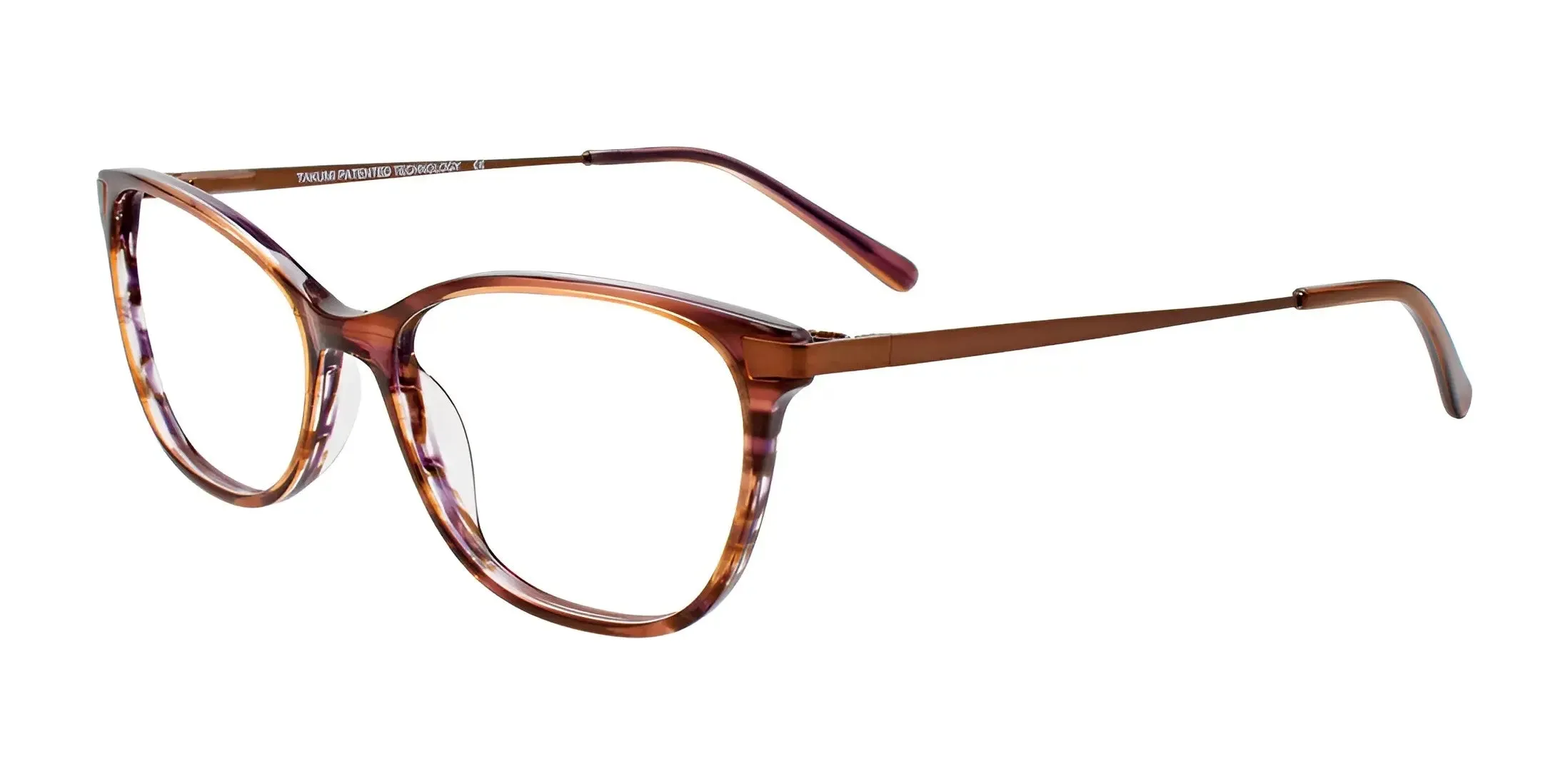 Takumi TK1183 Eyeglasses with Clip-on Sunglasses | Size 50