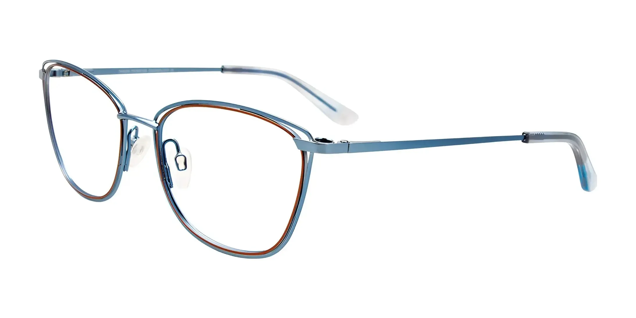 Takumi TK1186 Eyeglasses with Clip-on Sunglasses | Size 53