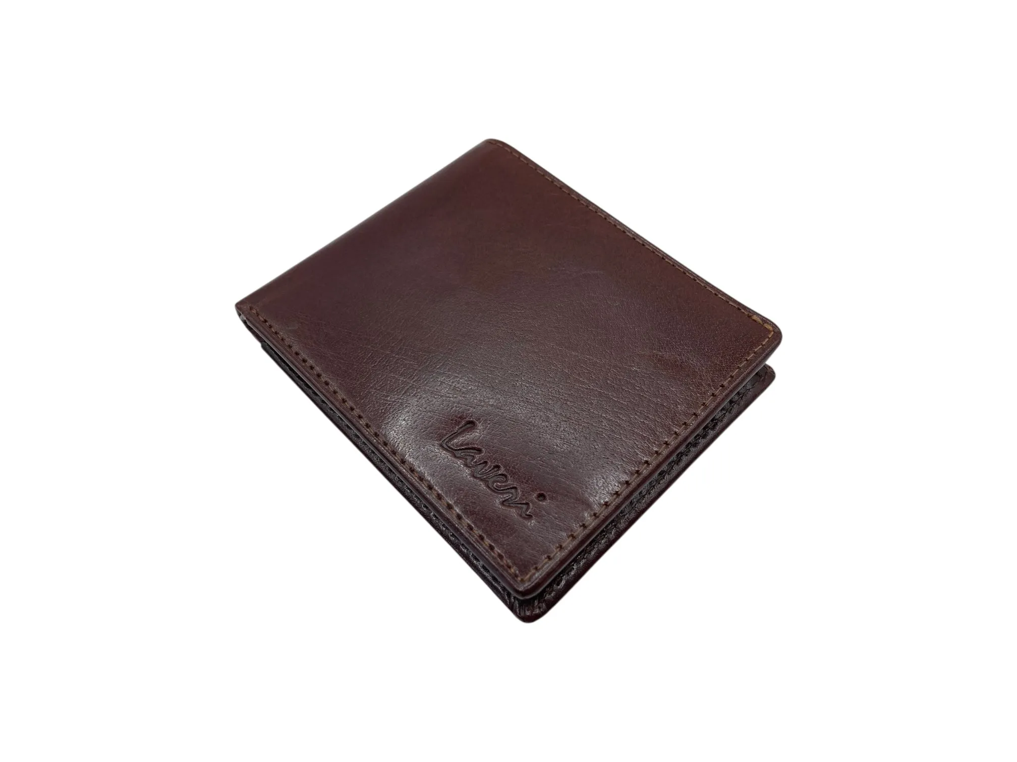 Top Grain Slim & Compact Leather  Billfold Wallet # 1587