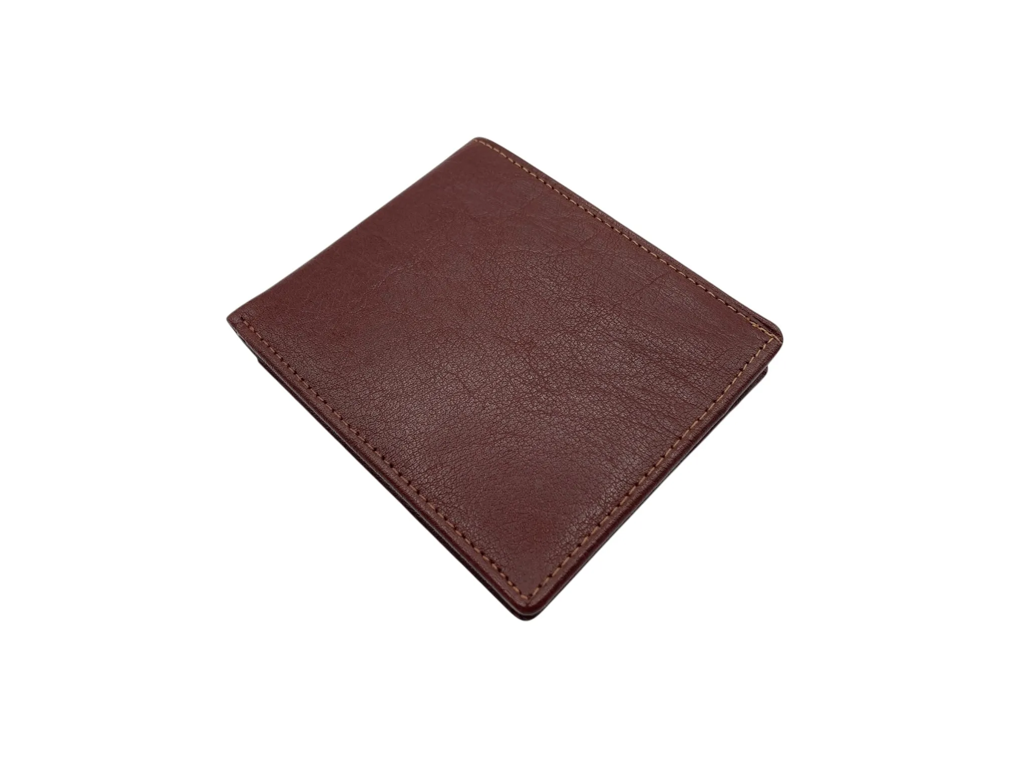Top Grain Slim & Compact Leather  Billfold Wallet # 1587