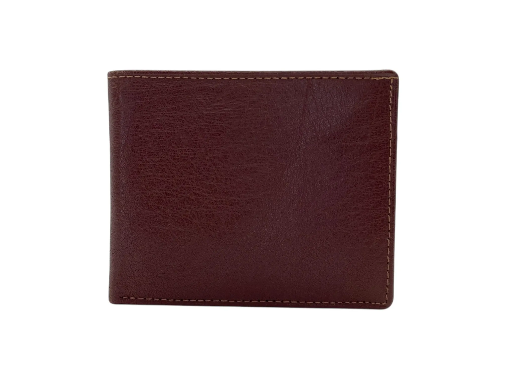 Top Grain Slim & Compact Leather  Billfold Wallet # 1587