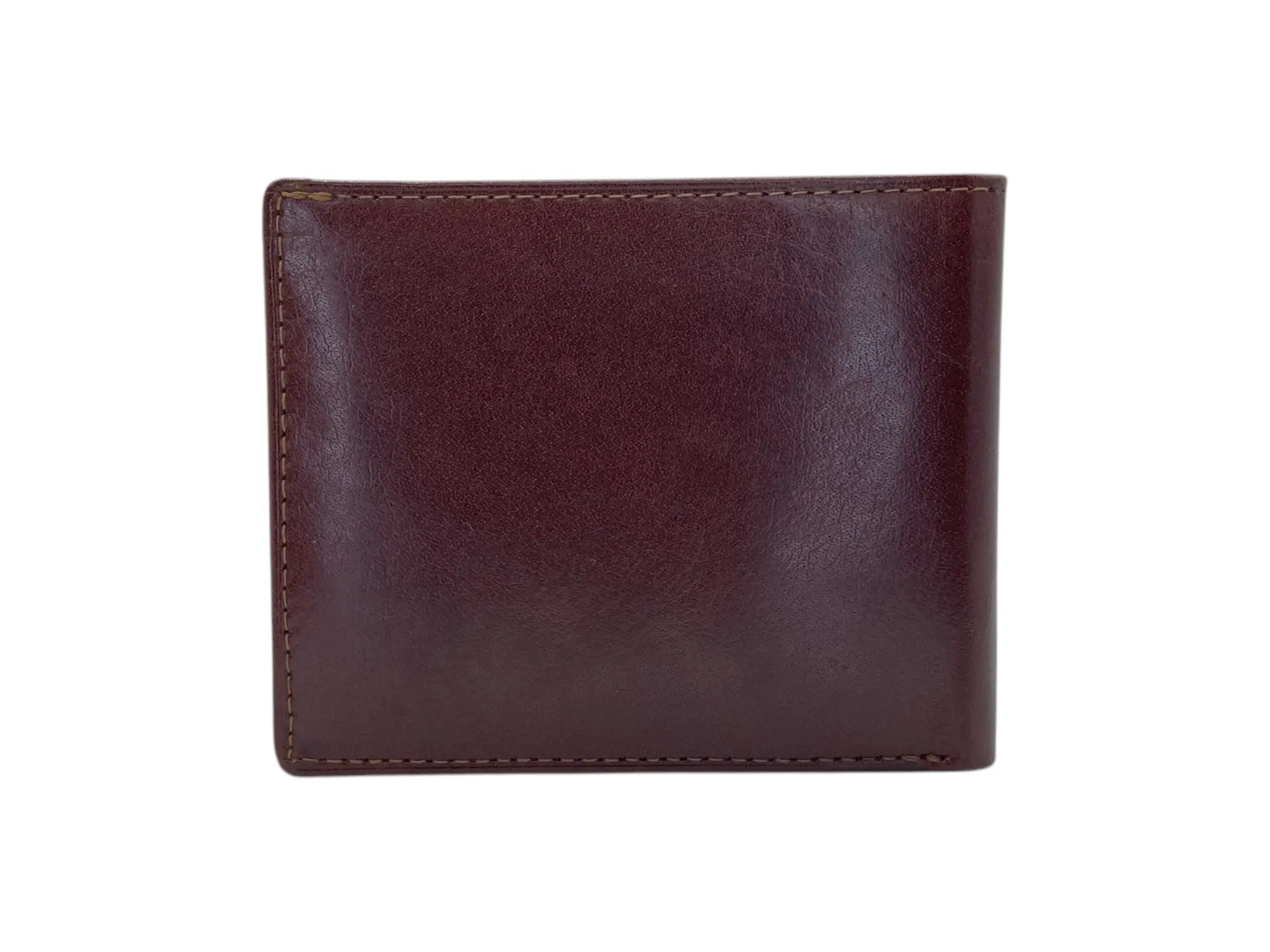 Top Grain Slim & Compact Leather  Billfold Wallet # 1587