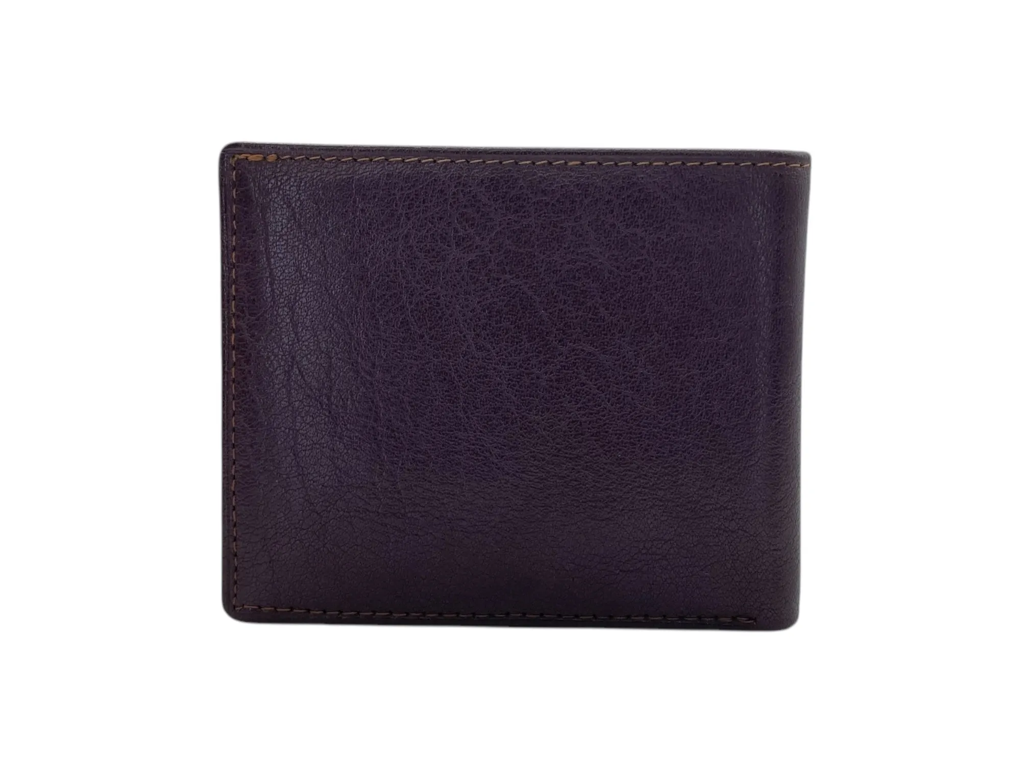 Top Grain Slim & Compact Leather  Billfold Wallet # 1587