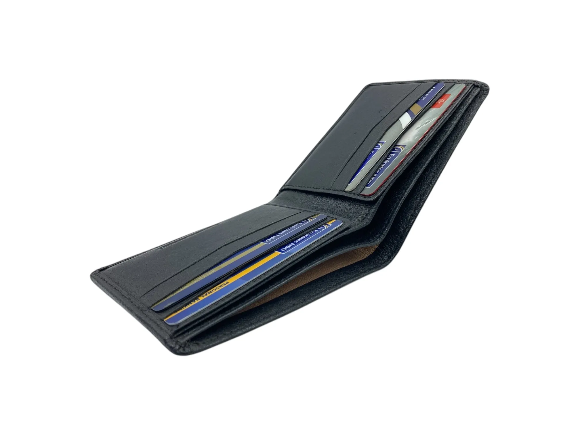 Top Grain Slim & Compact Leather  Billfold Wallet # 1587