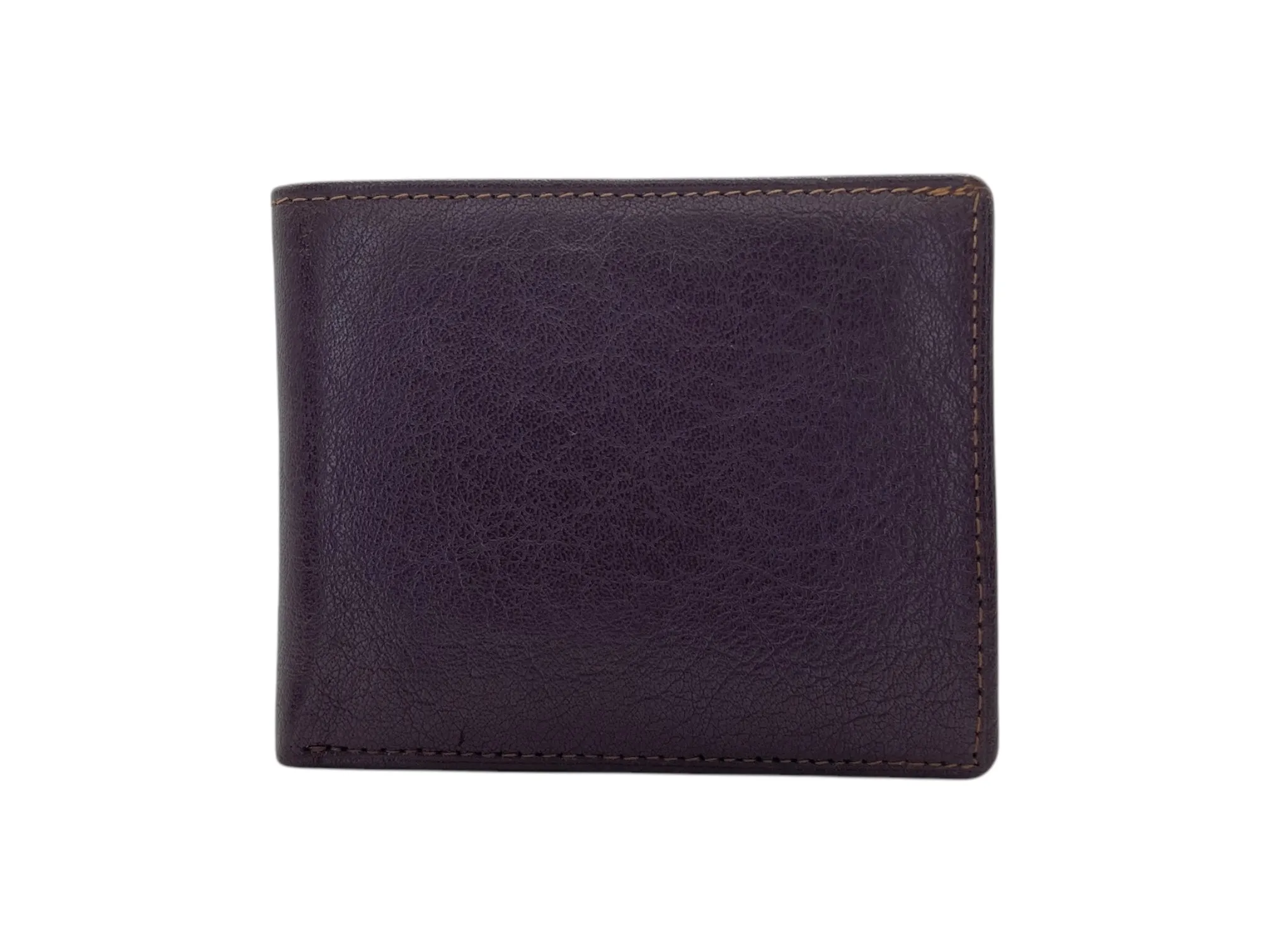 Top Grain Slim & Compact Leather  Billfold Wallet # 1587
