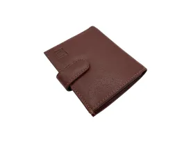 Top Grain Slim & Compact Leather  Billfold Wallet # 981C [LOOP]
