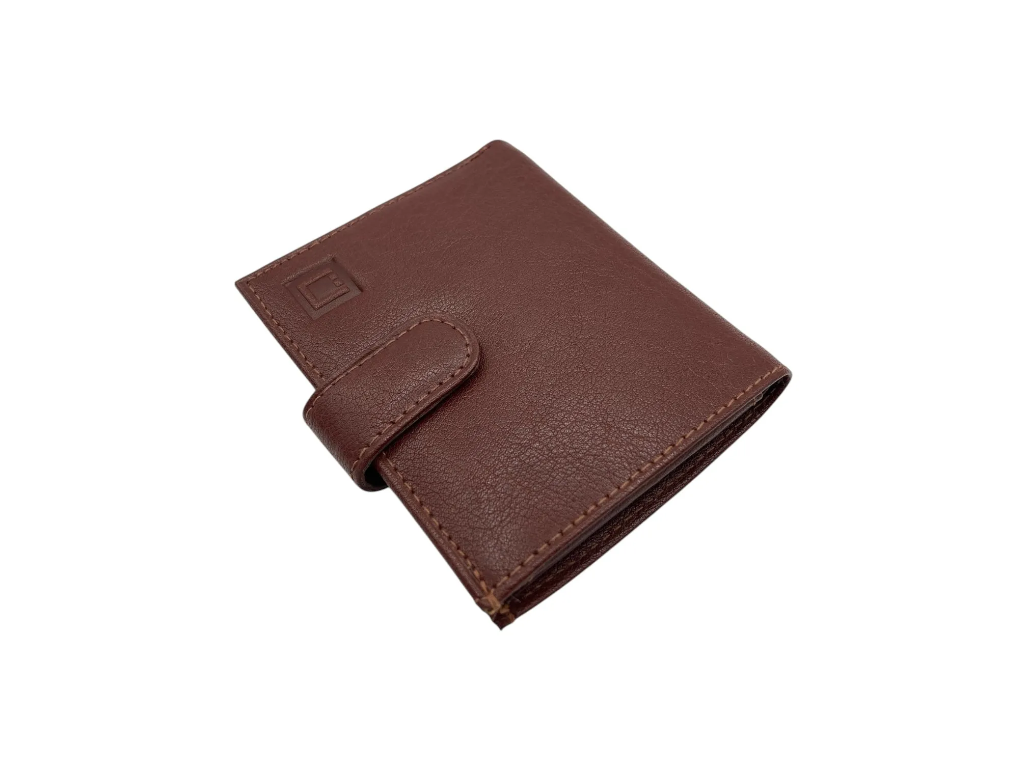 Top Grain Slim & Compact Leather  Billfold Wallet # 981C [LOOP]