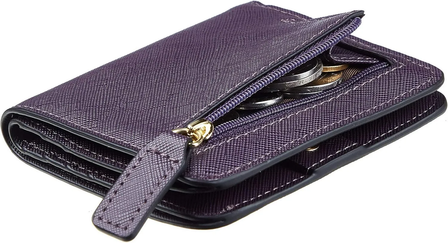 Toughergun Wallet Women Rfid Blocking Small Compact Bifold Luxury Leather Pocket Wallet Ladies Mini Purse with ID Window