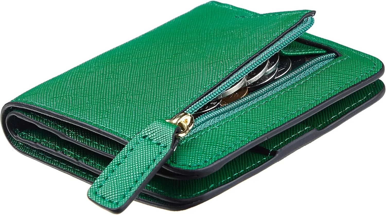 Toughergun Wallet Women Rfid Blocking Small Compact Bifold Luxury Leather Pocket Wallet Ladies Mini Purse with ID Window