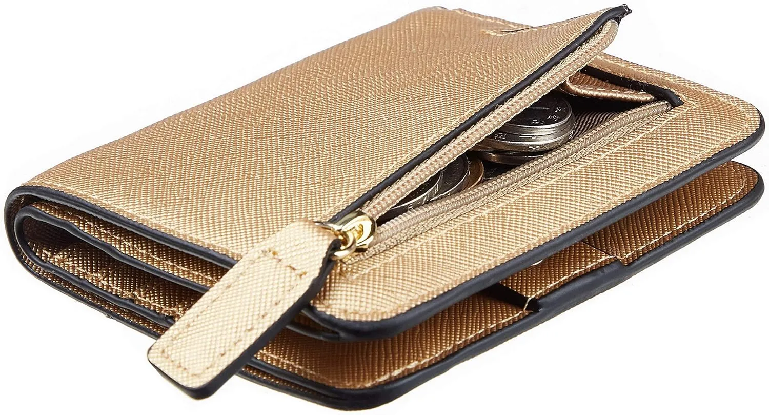 Toughergun Wallet Women Rfid Blocking Small Compact Bifold Luxury Leather Pocket Wallet Ladies Mini Purse with ID Window