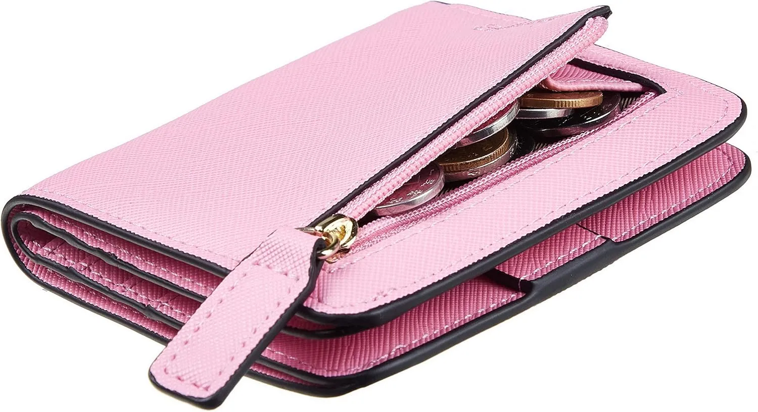 Toughergun Wallet Women Rfid Blocking Small Compact Bifold Luxury Leather Pocket Wallet Ladies Mini Purse with ID Window