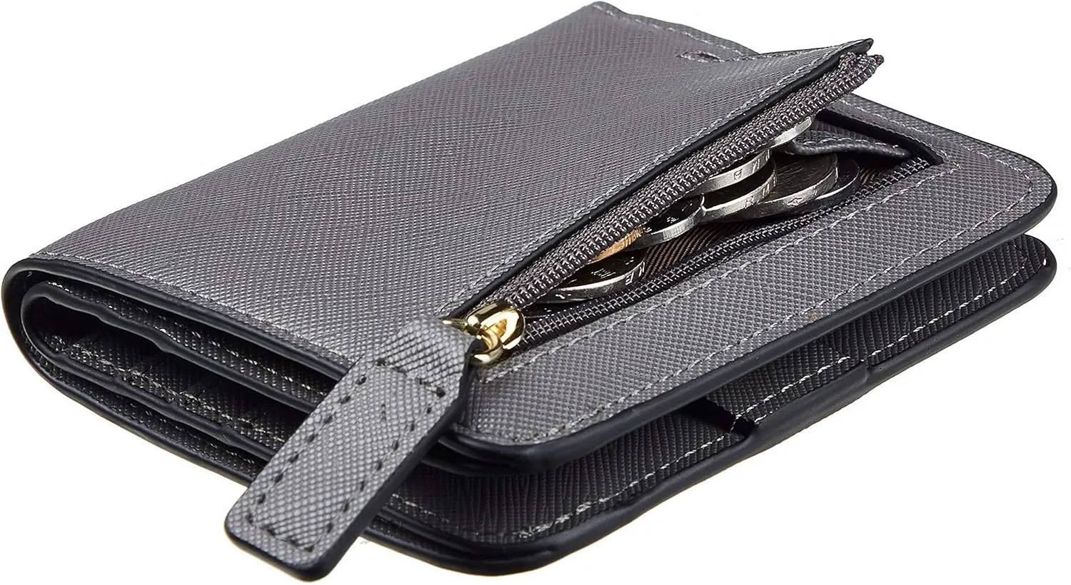 Toughergun Wallet Women Rfid Blocking Small Compact Bifold Luxury Leather Pocket Wallet Ladies Mini Purse with ID Window