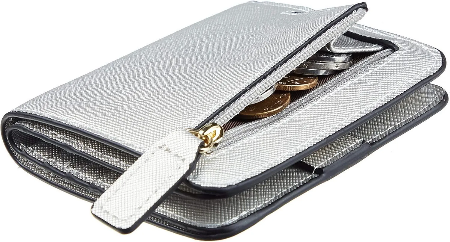 Toughergun Wallet Women Rfid Blocking Small Compact Bifold Luxury Leather Pocket Wallet Ladies Mini Purse with ID Window