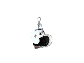 TRIO HEART KEY CHARM