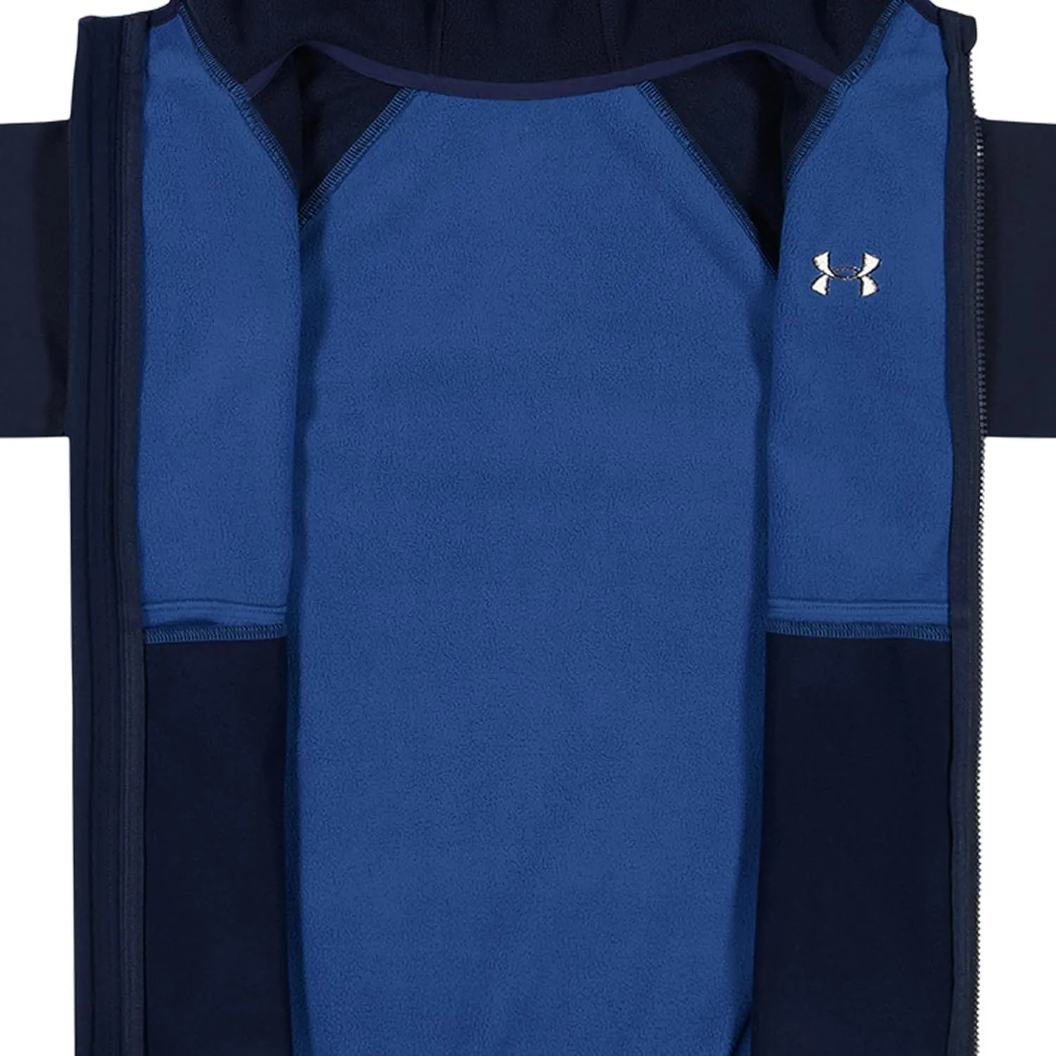 Under Armour Boys' Sim Softshell Jacket, Hooded with Zipper Closure, Water-Resistant & Lightweight