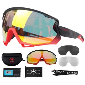 X-TIGER Cycling Glasses Outdoor Sunglasses Men Women Sport Eyewear UV400 Protection MTB Bike Bicycle Sport Eyewear Equipment