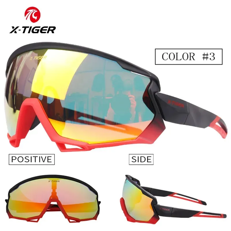 X-TIGER Cycling Glasses Outdoor Sunglasses Men Women Sport Eyewear UV400 Protection MTB Bike Bicycle Sport Eyewear Equipment