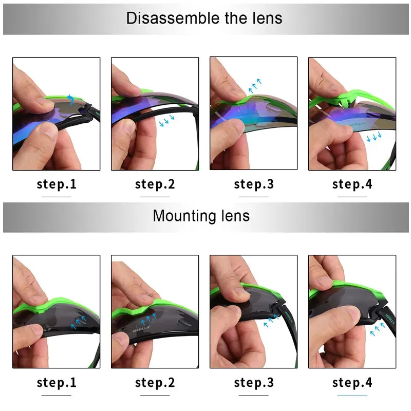 X-TIGER Cycling Glasses Outdoor Sunglasses Men Women Sport Eyewear UV400 Protection MTB Bike Bicycle Sport Eyewear Equipment
