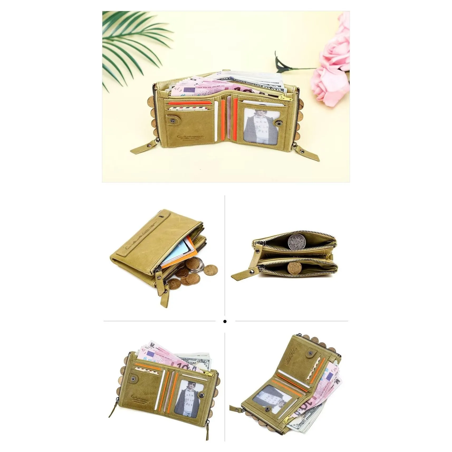 Zephyrique Wallet Zip Clutch