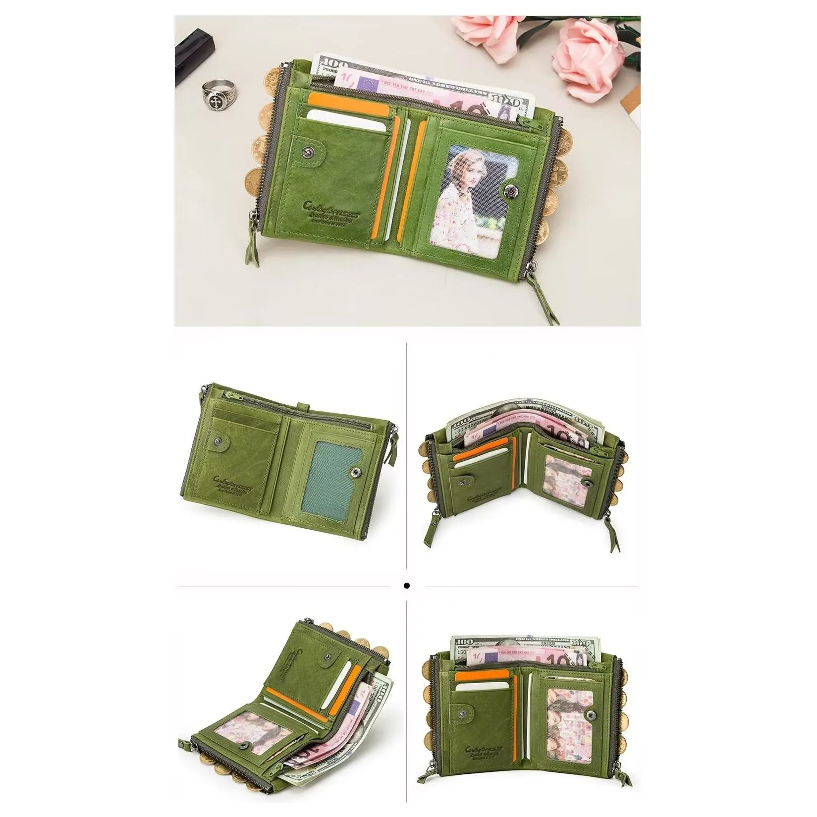 Zephyrique Wallet Zip Clutch