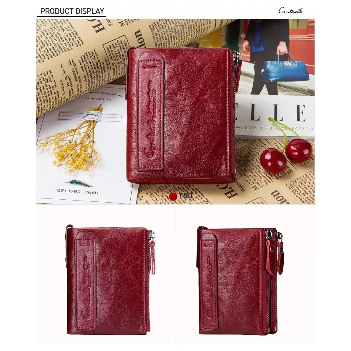 Zephyrique Wallet Zip Clutch